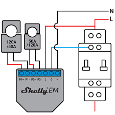 SHELLY EM COMPTEUR WIFI POUR DOMOTIQUE - 2